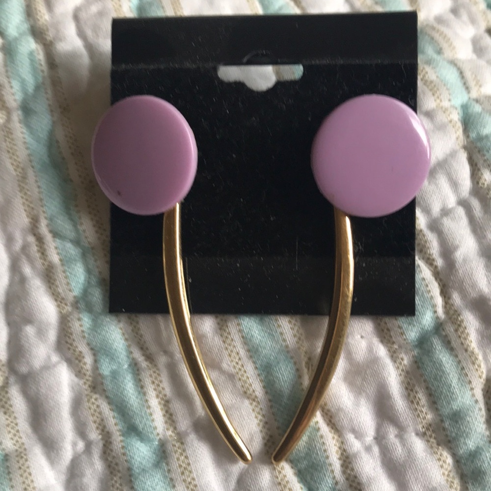 Pierced Earrings( 2 pairs) dots & dangles